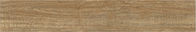 ফ্লোরিং টাইলস বাথরুমের জন্য দেহাতি উড গ্রেইন ফ্লোর টাইলস পালিশ গ্লাসড চীনামাটির বাসন ঘর কাঠের মতো টাইলস