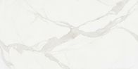 বড় আকারের ম্যাট পালিশ সারফেস ক্যারারা সাদা চীনামাটির বাসন টাইল / 1800x900 চকচকে সিরামিক টাইল