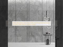 ০.৫%-এর কম জল শোষণ ক্ষমতা এবং অভ্যন্তরীণ নকশার জন্য গ্লেজড পলিশ করা অভ্যন্তরীণ চীনামাটির পাথরের দেয়াল ফলক