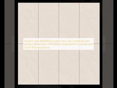 আধুনিক শৈলী 800x800 চীনামাটির বাসন ফ্লোর টাইলস এবং পণ্যের মাত্রা 7501500mm এর সাথে মিলিত এবং আড়ম্বরপূর্ণ ফ্লোরিং বিকল্পগুলি প্রদান করতে ইঞ্জিনিয়ার করা হয়েছে