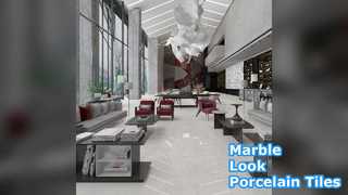 চীনামাটির বাসন মেঝে টাইলস আধুনিক নান্দনিক