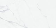 সুপার হোয়াইট ক্যারারা পালিশ চীনামাটির বাসন টাইল 24x48 আকার 12 মিমি পুরুত্ব