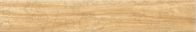 জলরোধী অন্দর চীনামাটির বাসন টাইলস, কাঠের নকশা গোল্ড কালার সিরামিক ফ্লোর টাইলস