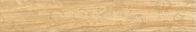 জলরোধী অন্দর চীনামাটির বাসন টাইলস, কাঠের নকশা গোল্ড কালার সিরামিক ফ্লোর টাইলস