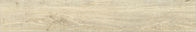 সংশোধিত 20 X 120 CM আকারের ইন্ডোর চীনামাটির বাসন টাইলস নন স্লিপ হালকা বেইজ রঙ