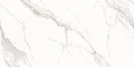 ভিট্রিফাইড ফ্লোর হল টাইলস সাদা রঙের সুপার সাইজ চীনামাটির বাসন টাইল ইন্ডোর চীনামাটির বাসন টাইলস বাথরুমের মেঝে