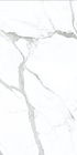 সাদা রঙের মেঝে 1800x900mm মার্বেল লুক চীনামাটির বাসন টাইল