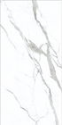 সাদা রঙের মেঝে 1800x900mm মার্বেল লুক চীনামাটির বাসন টাইল