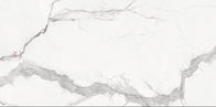 Carrara সাদা চীনামাটির বাসন ম্যাট সারফেস 900x1800mm অভ্যন্তরীণ মেঝে টালি
