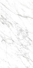 আধুনিক চীনামাটির বাসন টাইল বড় টালি আকার বড় বিন্যাস সাদা প্রাচীর টাইল Carrara সম্পূর্ণরূপে পালিশ চকচকে চীনামাটির বাসন গ্লাসেড টাইল