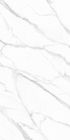 Carrara সাদা পালিশ মার্বেল গ্লস 1600*3200mm আধুনিক চীনামাটির বাসন টাইল