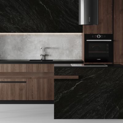 0.1% এর কম শোষণ হার সহ চীনামাটির বাসন রান্নাঘরের মেঝে টাইলসের জন্য উপযুক্ত কংক্রিট স্তর