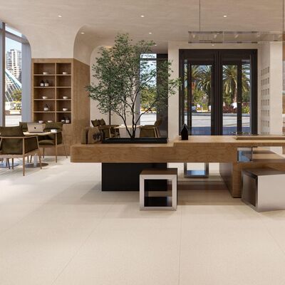 পাতলা-সেট মর্টারের সাথে পালিশ করা আধুনিক পোর্সেলিন টাইলস বা আঠালো ইনস্টলেশন পদ্ধতি একাধিক ব্যবহারের জন্য পৃষ্ঠ সরবরাহ করে