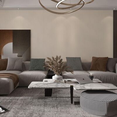 15 একাধিক প্যাটার্ন আধুনিক পোরসেলান টাইল মসৃণ পৃষ্ঠ গঠন স্যাটিন ফিনিস উচ্চ ট্রাফিক বাণিজ্যিক এলাকায় উপযুক্ত