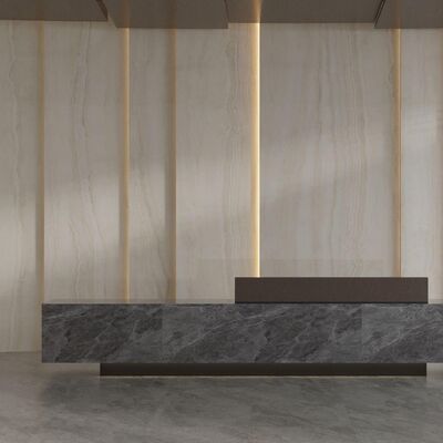 Water Absorption < 0.5% Stain Resistant Modern Porcelain Floor Tile in 1200x2700 mm Size for Office Buildings