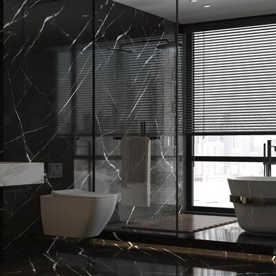 দীর্ঘস্থায়ী দাগ প্রতিরোধী কম রক্ষণাবেক্ষণ মার্বেল চেহারা উচ্চ ট্রাফিক এলাকার জন্য পোরসেলান টাইল