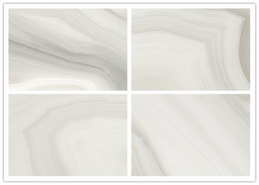 12mm Thkness মার্বেল লুক চীনামাটির বাসন টাইল / Carrara চীনামাটির বাসন ফ্লোর টাইল