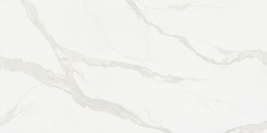 পালিশ মেঝে মার্বেল Carrara বড় সাদা বাথরুম টাইলস 1800x900 মিমি ইন্ডোর চীনামাটির বাসন টাইলস ফ্লোর বর্ডার টাইলস